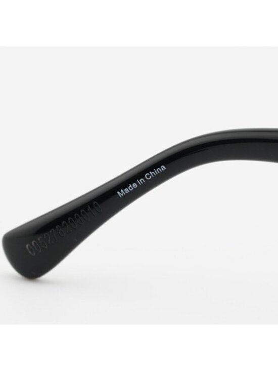 Max Mara MM5131-B 001 Eyeglasses Black 53mm Geometric Frame, Blue Light Block main image 7